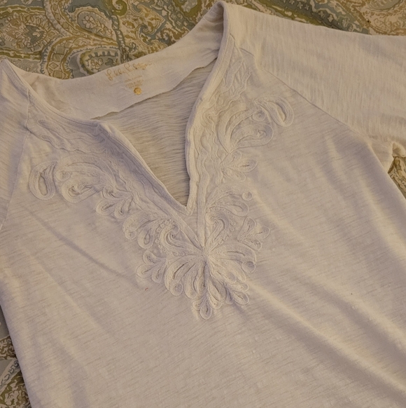 LILLY PULITZER Embroidered Tee - Picture 7 of 10
